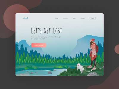 Travel website design travel traveling ui ux web website