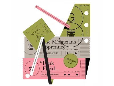 Typographic Exploration {5} abstract collage graphic design type type specimen typography