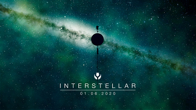 Interstellar 3d 3d art band cinematic coming soon rock song voyager wallpaper