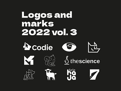 Logos and marks 2022 vol.3 brand branding design elegant illustration logo logo design logocollection logofolio logoset logotype mark minimalism minimalistic modern sign ukraine ukrainian vector