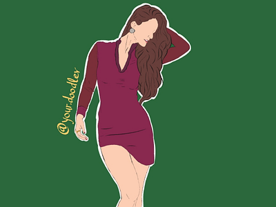 Disha Patani ❤️ art beautiful bollywood celeb calvin calvin klein celebrity color crush cute disha disha patani hot illustrating illustration illustrator klein media online patani star