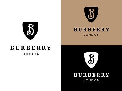 Burberry Rebrand 100 days of ui 100daysofui brand design branding burberry daily ui daily ui challenge dailyui dailyuichallenge fashion logo logo design monogram rebrand