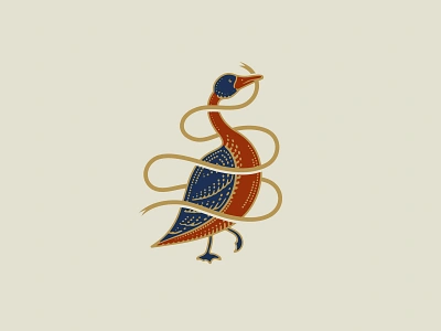 Cobra Chicken animal goose illustration