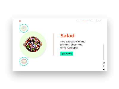 Restaurant Webdesign Concept concept restaurant restaurant webdesign ui ui design uiux uiuxdesign ux web design webdesign webdesign concept webdesigner webdesigns website website concept