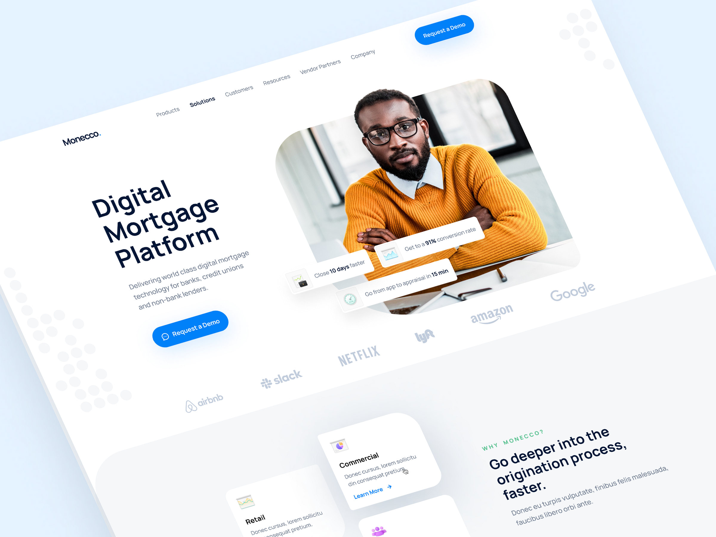 Digital Mortgage Platform by Filip Legierski for Riotters on Dribbble