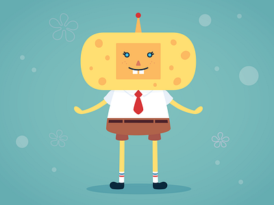 Katamari Crossover. Spongebob Squarepants cartoon crossover fanart illustration illustrator katamari spongebob vector videogame fanart