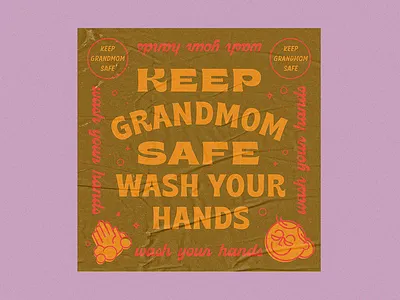 Philadelphia Health District | Covid Murals 70s covid health lynx mural muralarts philadelphia retro type typography