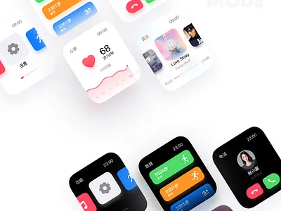 『 WEATHER WATCH 』OPPO手表表盘设计 design illustration oppo ui watch weather