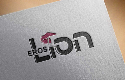 Logo Design - Lion Eros BeautySalon app branding creative design illustration logo typography ui ux website