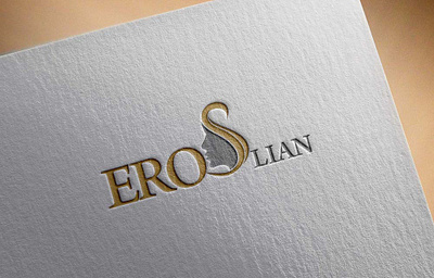 Logo Design - Lion Eros BeautySalon app branding creative design illustration logo typography ui ux website