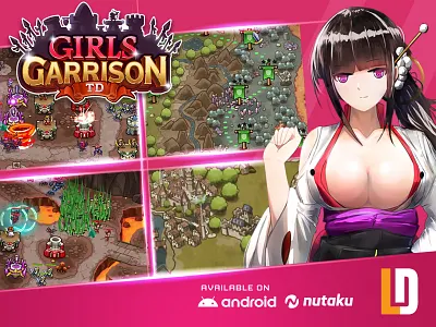Girls Garrison Game Introduction gameart gamedesign gamedeveloper gamedevelopment girlsgarisson lanotdesign