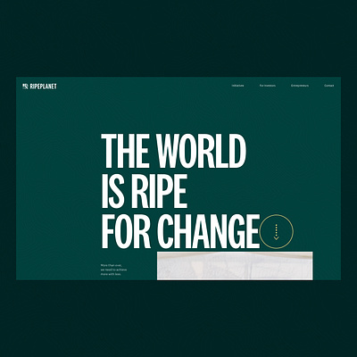 Ripeplanet design website