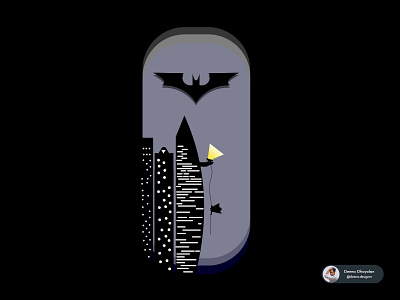 Batman Night illustration adobe adobe illustrator adobe xd art batman branding dc comics design dribbble flat illustration night superhero ui ux vector