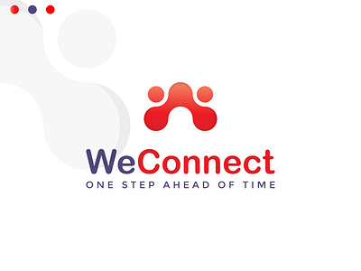 We Connect Social App Logo Design android apps app icon app logo branding c logo chat logo connection logo custom design flatlogos lettering logo meeting share social app social brand ui user w logo we connect