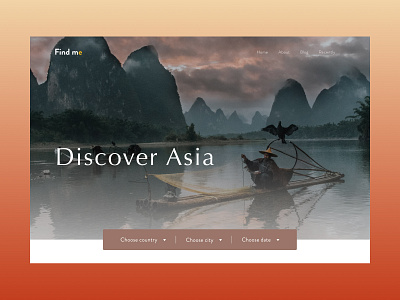 Travel media advertising asia asian branding china design media site training travel typography vietnam web