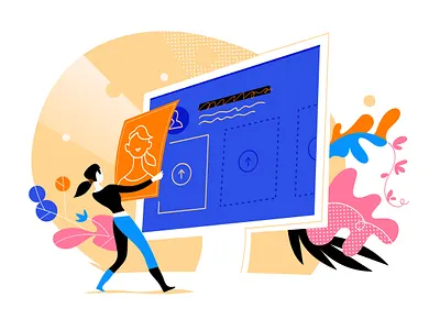 Personal Branding album branding cool dashboard design gallery identity illustration lifestyle photo portrait profile style ui upload vector