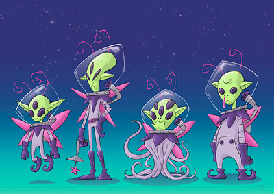 AlienHados characterdesign design illustration