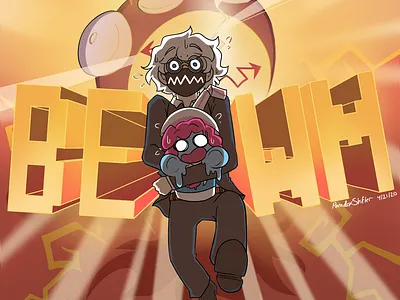 Slushii & Tokyo Machine - BEWM (Fanart) edm electronic dance music electronic music music music art slushii tokyo machine