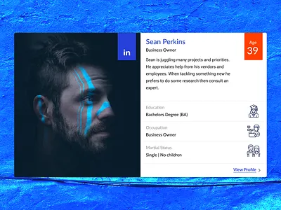 Team Member Detail Card art direction card design cards ui component design design system elements employee interaction product design team ui uidesign ux website wireframe design