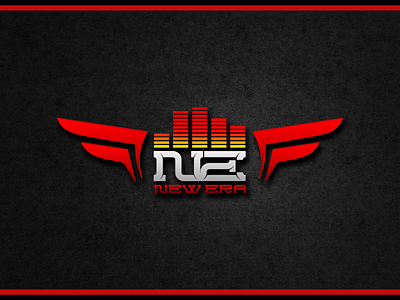 Logo concept for "New Era" Garage adobe illustrator branding logo