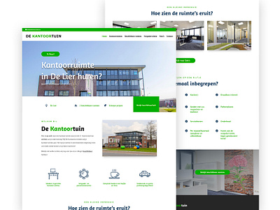 Office space rental Website design freelance designer inspiration mennovanpaassen office design office rentral office space rental ui web webdesign website