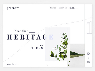 GreenerPlus concept Design app design clean concept design design design art landing page design ui uidesign ux web webdesign