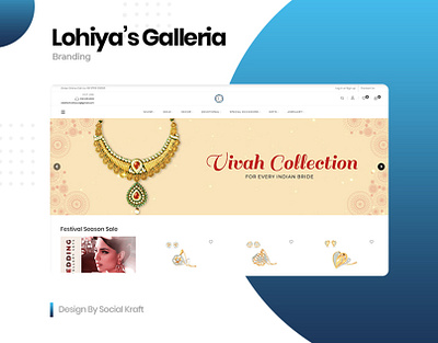 Lohiya's Galleria - Design & Development Jewellery Online E-Shop jewellery jewellery ecommerce website jewellery logo jewellery shop jewellery store jewellery website design website design company website designer