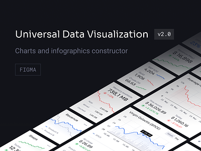 Universal Data Visualization 123done analytics animation bar chart charts component dashboard data data visulization dataviz doughnut figma graph infographic motion motion graphics ui universal data visualization widgets