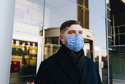 Man Wearing a Face Mask Mockup [Free PSD download] free download free face mask mockup free mockup free psd freebie mask mockup mock up mockup mockup psd mockups psd