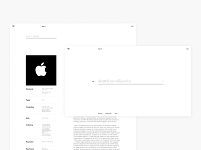 Rethinking Wikipedia Website design minimalism redesign ui ux