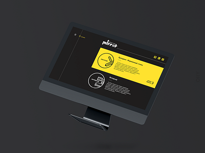 Mirror | branding brand branding design kazakhstan logo mirror web webdesign