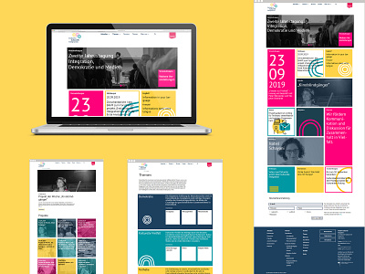 Initiative Kulturelle Integration graphic design ui web webdesign website