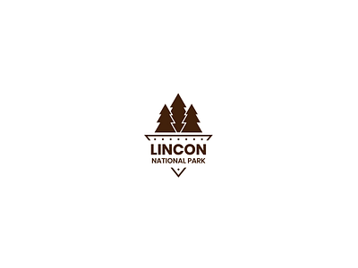 Lincon National Park badge design badgedesign badgelogo brand branding daily logo challenge design flat graphic graphicdesign icon illustrator logo minimal simple white whitespace