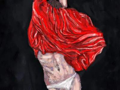 Undress acceptance art artist body digital art digital illustration emotive female form female illustrator illustration illustrator south africa