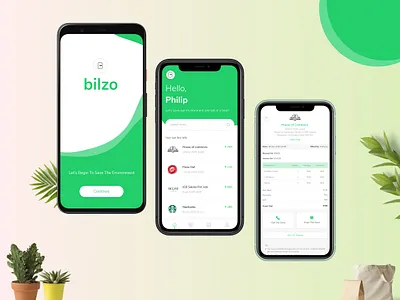App design android app bilzo branding ebills figma ios app