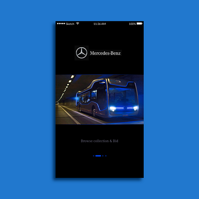 Mobile App Design android app bus bid app interaction design ios apps mercedes benz app ux design