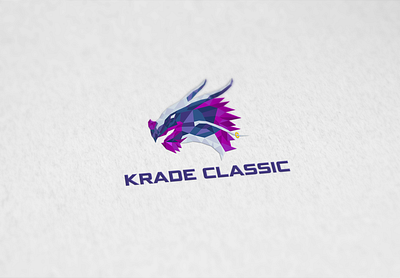 dragon logo animal dragon dragons geometric lettermark logo logo design logomaker lowpoly luxury minimal minimalist modern origami pets poligonal polygon simple logo unique vector