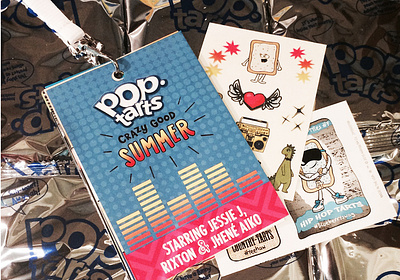 PopTarts Crazy Good Summer print design retail