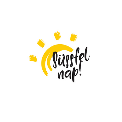 Logo design for semi-finished food branding happylogo logodesign sunlogo sunnylogo typologo