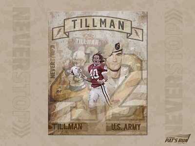 dribbble shot tillman 1 branding design football graphic design instagram photoshop smsports social media design sports sports branding sports identity