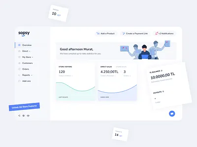 Sopsy - Overview app design e commerce online shopping ui ui design ux ux design web app web app design