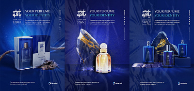 Yaqut Oud & Perfumes animation brand brand identity branding color design graphic design icon illustration logo online marketing