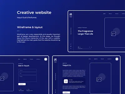 Yaqut Oud & Perfumes animation branding design graphic design illustration logo ui uidesign ux ux design web webdesign wireframe