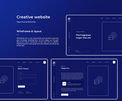 Yaqut Oud & Perfumes animation branding design graphic design illustration logo ui uidesign ux ux design web webdesign wireframe