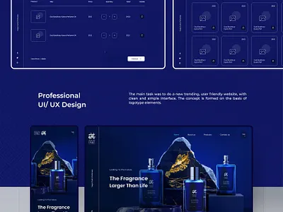 Yaqut Oud & Perfumes brand branding design graphic design illustration logo ui ui design uiux ux ux design web website