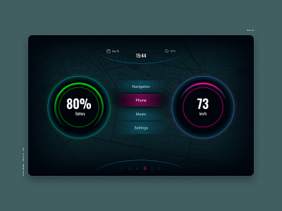 Daily UI #034 - Car Interface car car dashboard car design car graphic car interface car ui daily ui dailyui dashboard interface interface design interfacedesign minimalist minimalistic ui ui design uidesign ux uxdesign uxui