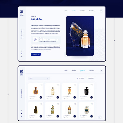 Yaqut Oud & Perfumes animation brand brand identity branding design graphic design illustration logo ramadan ui ui ux ui design uidesign uiux ux vector web web design website website design