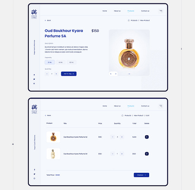 Yaqut Oud & Perfumes animation brand branding design graphic design illustration typography ui ui ux ui design uidesign uiux ux ux design uxdesign vector web web design webdesign website