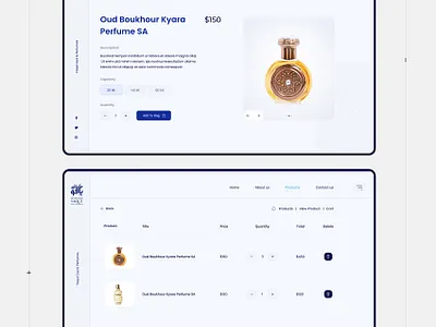 Yaqut Oud & Perfumes animation brand brand design brand identity branding design graphic design online marketing ui ui ux ui design uiux ux ux design vector web web design webdesign website website design