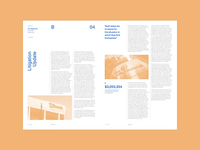 L2R2 Newsletter design editorial graphic design layout print typography